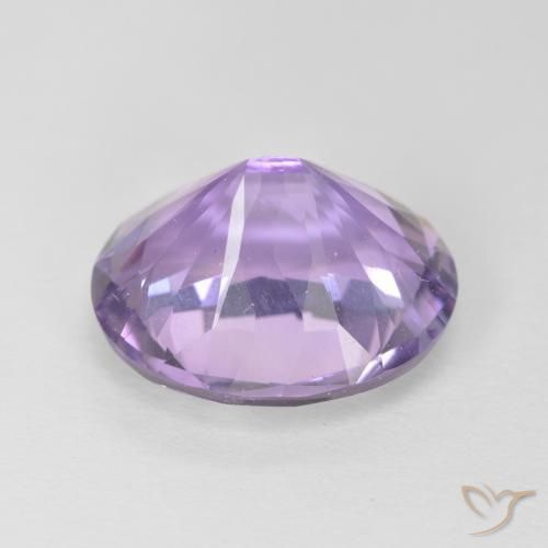 Ametista Viola chiaro naturale da 5.07 ct, Ovale, VS