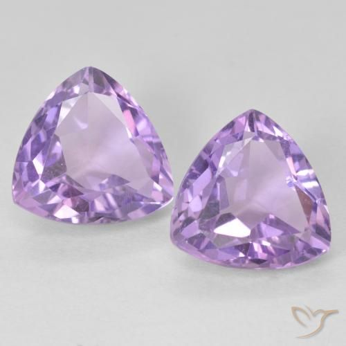 5.86ctw Naturale Deep Iris Violetta Ametista, Taglio trillion, VVS-VS
