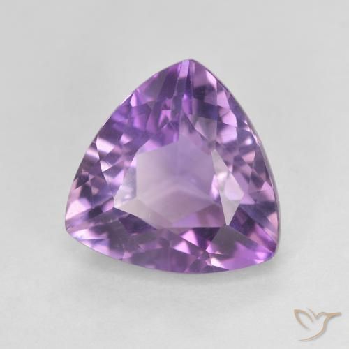 3.03ct Naturale Viola rosa medio Ametista, Taglio trillion, VVS-VS