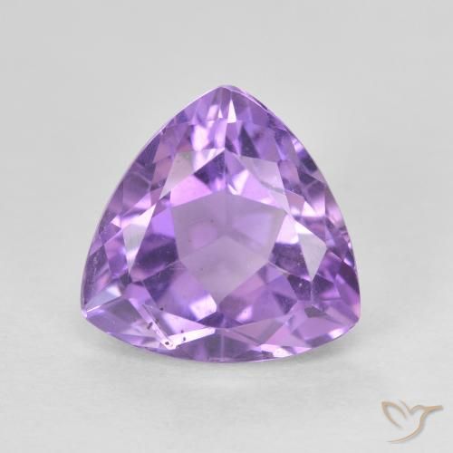 3.19ct Naturale violaceo Ametista, Taglio trillion, VVS-VS