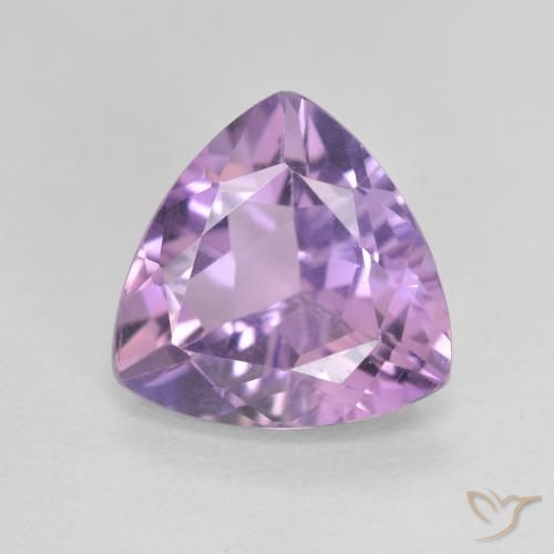 2.73ct Naturale Viola rosa medio Ametista, Taglio trillion, VVS-VS