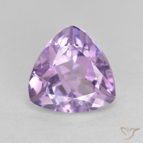 2.88ct Naturale Rosa viola medio Ametista, Taglio trillion, VVS-VS