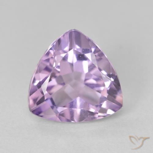 2.97ct Naturale Iris Violetta Ametista, Taglio trillion, VVS-VS