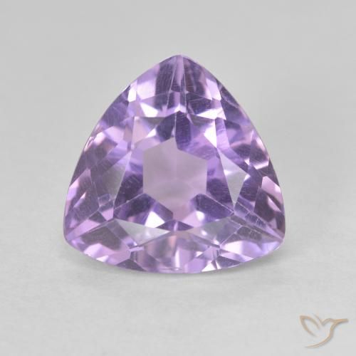 3.11ct Naturale Rosa viola medio Ametista, Taglio trillion, VVS-VS