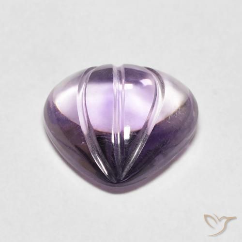 Ametista Sangria Violetta naturale da 4.11 ct, Forma a pera, Trasparente