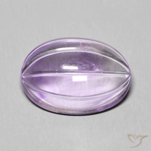 7.18ct Naturale Viola medio Ametista, Ovale, Trasparente