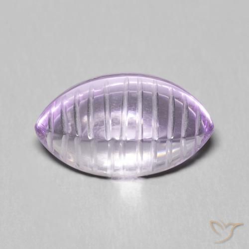 6.61ct Naturale Iris Violetta Ametista, Taglio marquise, Trasparente
