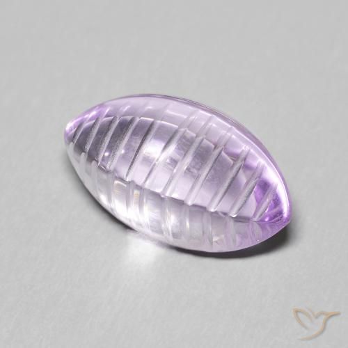 Ametista Iris Violetta naturale da 6.61 ct, Taglio marquise, Trasparente