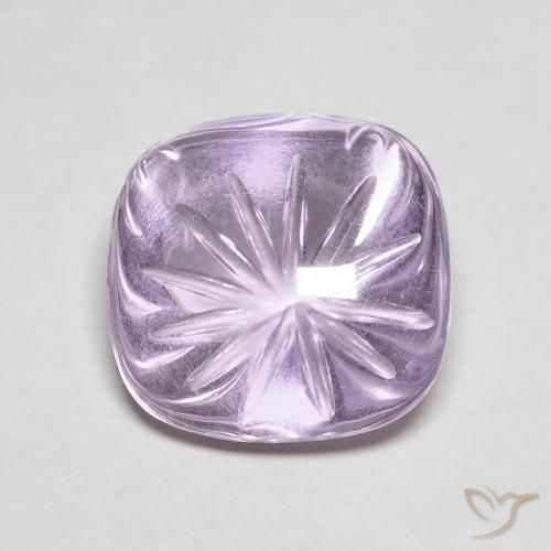 7.08ct Naturale Viola medio Ametista, Taglio a fantasia, Trasparente