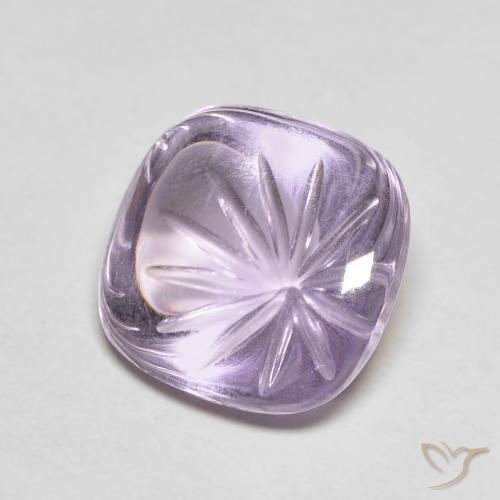 Ametista Viola medio naturale da 7.08 ct, Taglio a fantasia, Trasparente