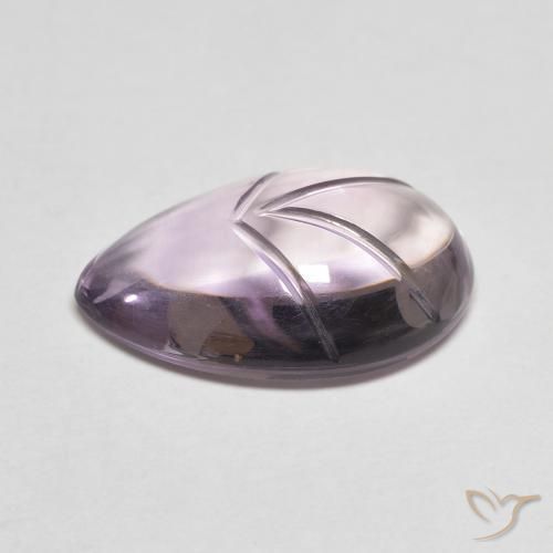 Ametista Viola chiaro-medio naturale da 7.22 ct, Forma a pera, Trasparente