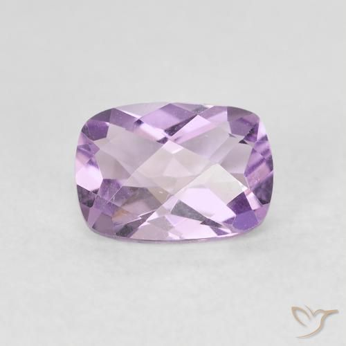 0.82ct Naturale Iris Violetta Ametista, Cuscino, VVS
