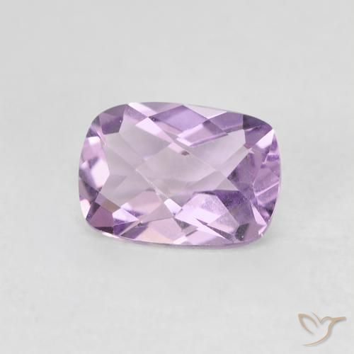 Ametista Iris Violetta naturale da 0.82 ct, Cuscino, VVS