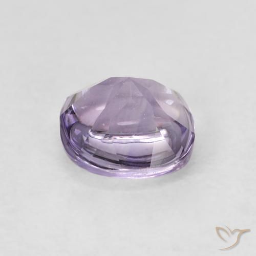 Ametista Viola tendente al rosa naturale da 0.56 ct, Cuscino, Trasparente