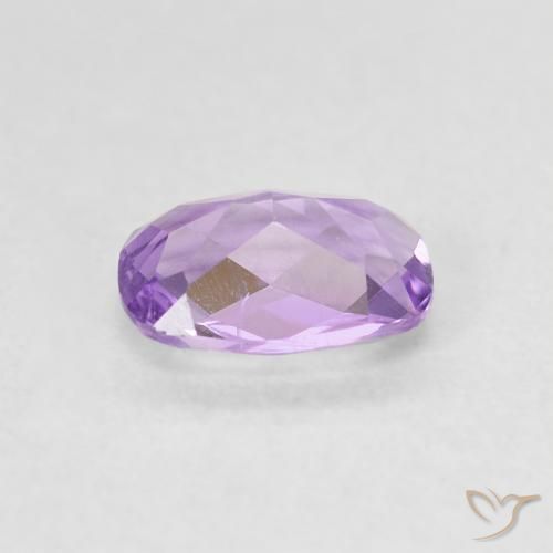Ametista Viola tendente al rosa naturale da 0.77 ct, Cuscino, VVS