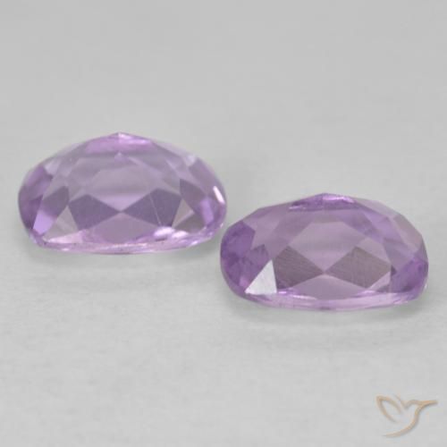 Gemme di Ametista Viola tendente al rosa naturale da 1.74 ct, Cuscino, VVS-VS