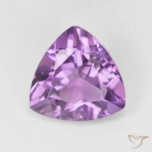 2.80ct Naturale Viola medio Ametista, Taglio trillion, VVS-VS