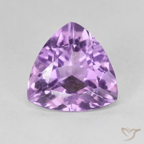 2.86ct Naturale Viola violaceo medio Ametista, Taglio trillion, VVS-VS
