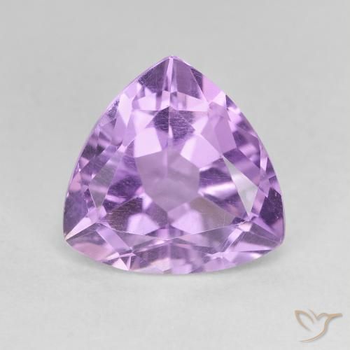 2.91ct Naturale violaceo Ametista, Taglio trillion, VVS-VS