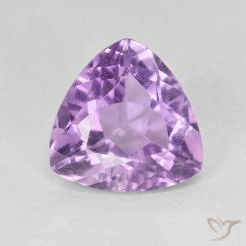 2.99ct Naturale violaceo Ametista, Taglio trillion, VVS-VS