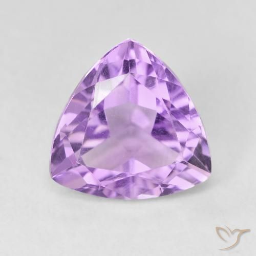 3.12ct Naturale Iris Violetta Ametista, Taglio trillion, VVS-VS