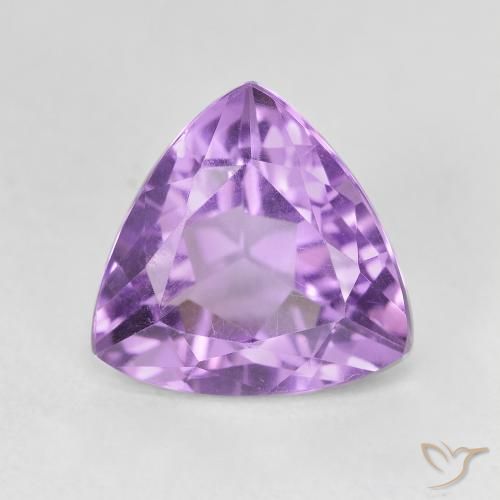 3.08ct Naturale violaceo Ametista, Taglio trillion, VVS-VS