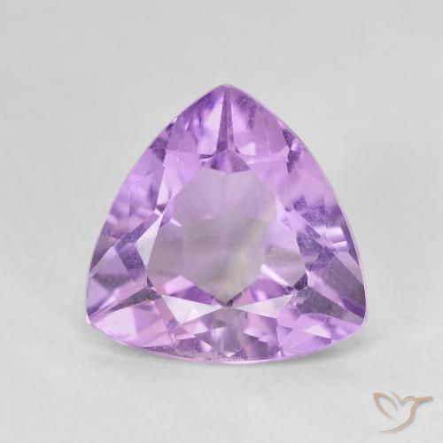 2.82ct Naturale Iris Violetta Ametista, Taglio trillion, VVS-VS