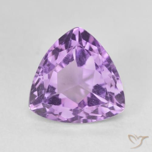 3.13ct Naturale violaceo Ametista, Taglio trillion, VVS-VS