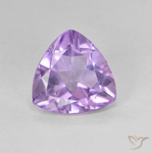 2.86ct Naturale Viola medio Ametista, Taglio trillion, VS