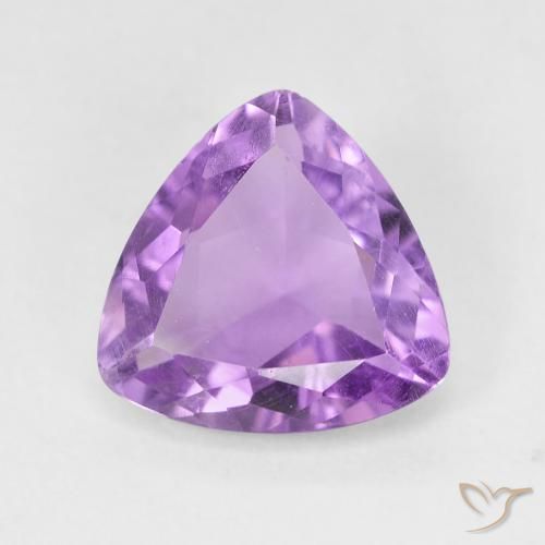 2.60ct Naturale violaceo Ametista, Taglio trillion, VVS-VS