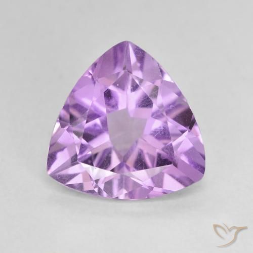 2.64ct Naturale Viola rosa medio Ametista, Taglio trillion, VVS-VS