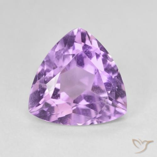 2.93ct Naturale Viola violaceo medio Ametista, Taglio trillion, VVS-VS