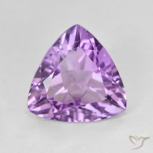 2.71ct Naturale Iris Violetta Ametista, Taglio trillion, VVS-VS