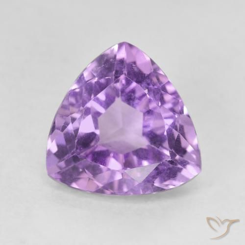 2.93ct Naturale Iris Violetta Ametista, Taglio trillion, VVS-VS
