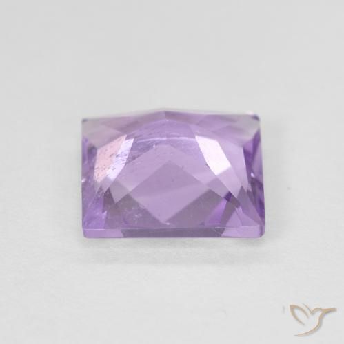Ametista Viola tendente al rosa naturale da 1.21 ct, Quadrato, VS