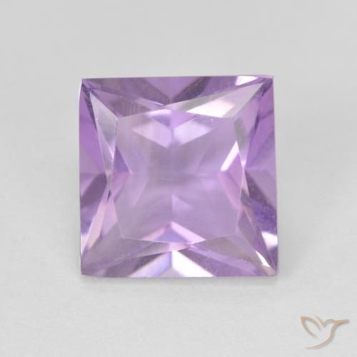 2.32ct Naturale Viola rosa medio Ametista, Quadrato, VS