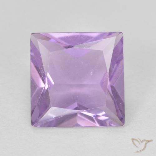 1.20ct Naturale Iris Violetta Ametista, Quadrato, VS