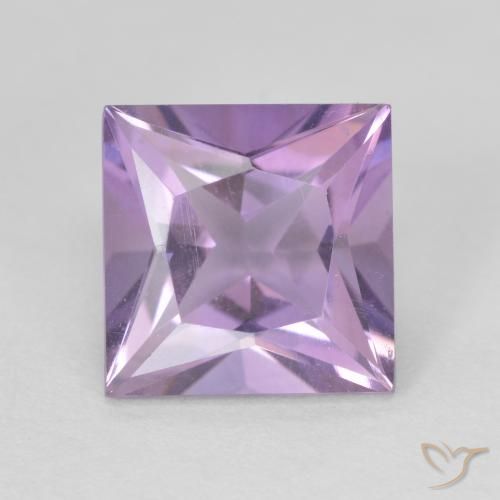2.09ct Naturale Viola rosa medio Ametista, Quadrato, VVS-VS