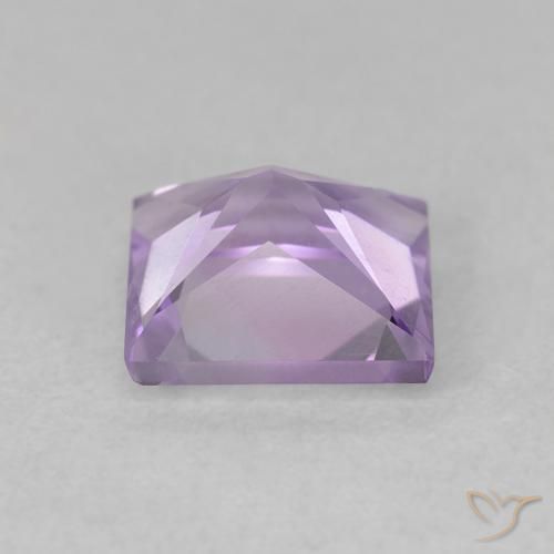 Ametista Viola chiaro naturale da 1.80 ct, Quadrato, VVS
