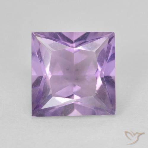 2.29ct Naturale Viola rosa medio Ametista, Quadrato, VVS-VS