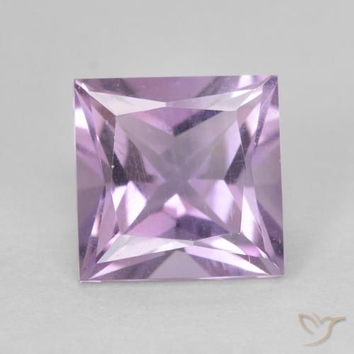 2.27ct Naturale Viola rosa medio Ametista, Quadrato, VVS-VS