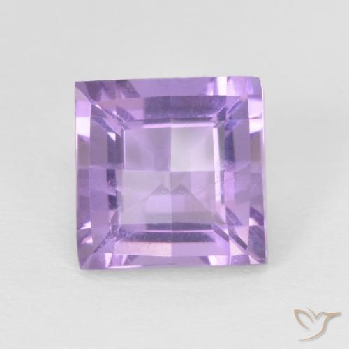 1.86ct Naturale Viola tendente al rosa Ametista, Quadrato, VS