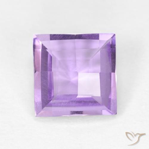 1.42ct Naturale Viola medio Ametista, Quadrato, SI