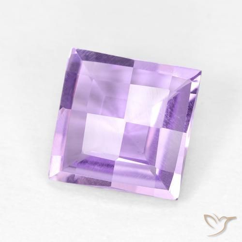 Ametista Viola medio naturale da 1.42 ct, Quadrato, SI