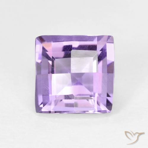 1.66ct Naturale Viola medio Ametista, Quadrato, VVS