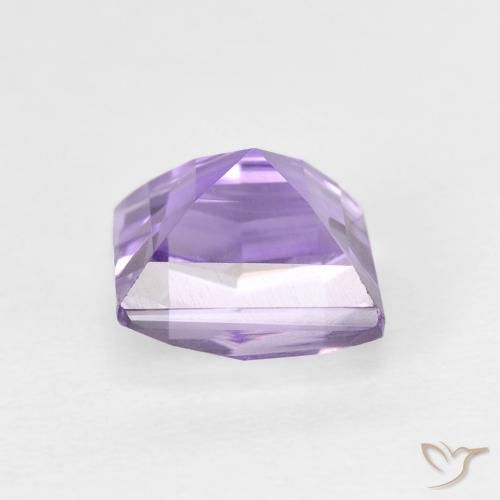 Ametista Viola medio naturale da 1.66 ct, Quadrato, VVS