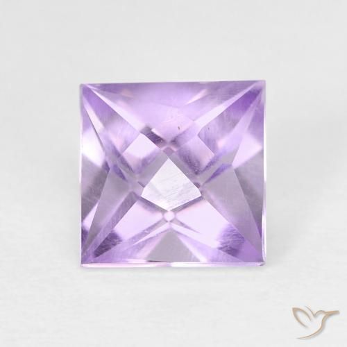 1.18ct Naturale Viola medio Ametista, Quadrato, VVS