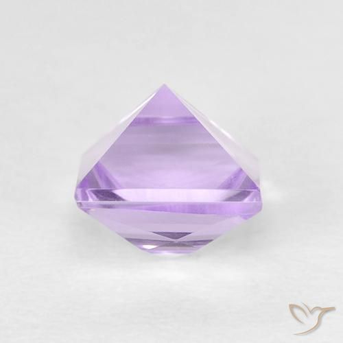 Ametista Viola medio naturale da 1.18 ct, Quadrato, VVS