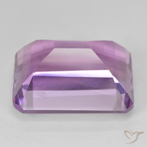 Ametista violaceo naturale da 24.65 ct, Ottagonale / Taglio smeraldo, VS