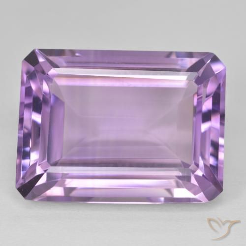 22.52ct Naturale Viola scuro Ametista, Taglio smeraldo, VVS